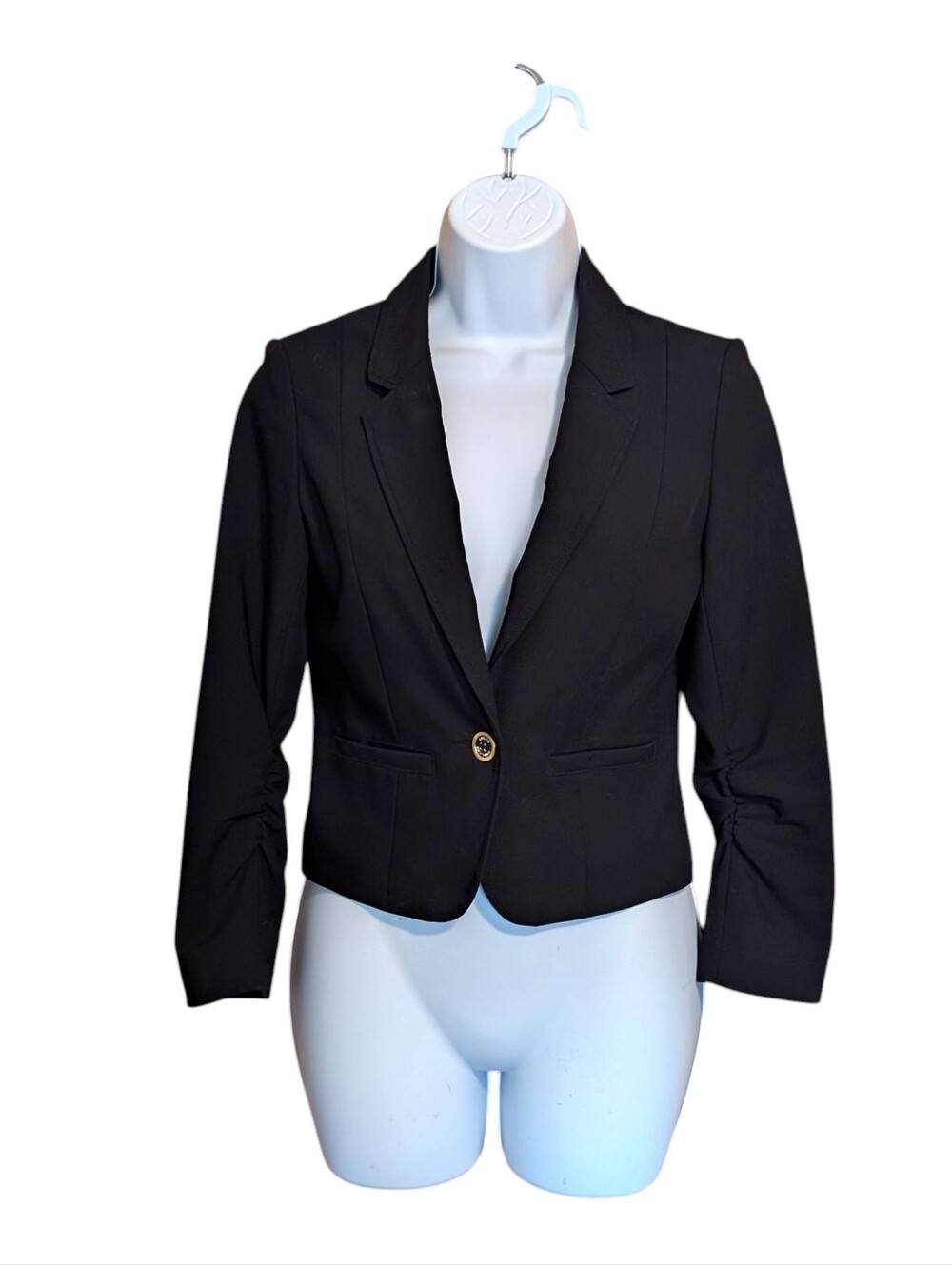 Juicy Couture Black Cropped Blazer
